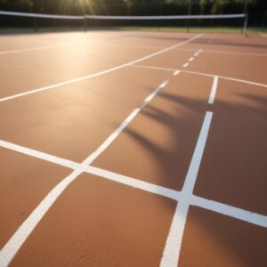 Корты с покрытием хард: характеристики и требования к спортивным линиям