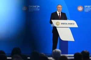 Путин направил приветственную телеграмму гостям ПМЭФ-2026